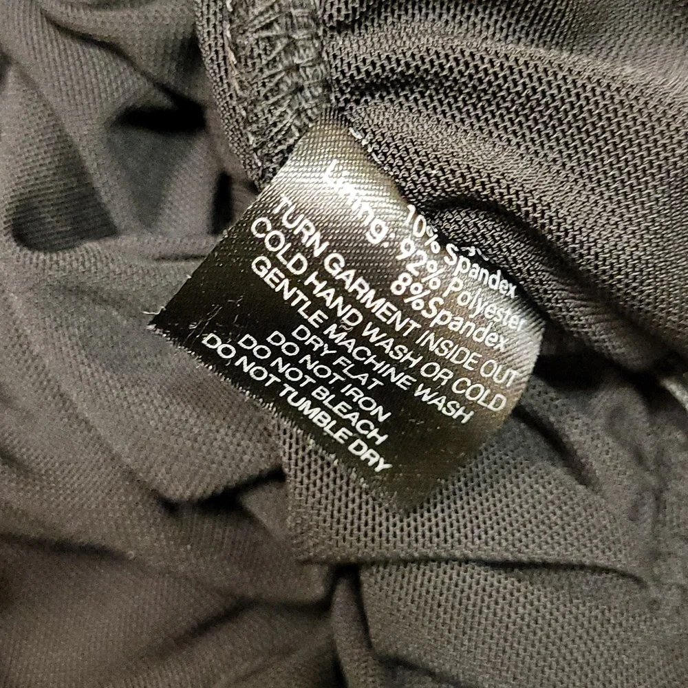 I.AM.GIA ruched mesh black catsuit. - Picture 10 of 10